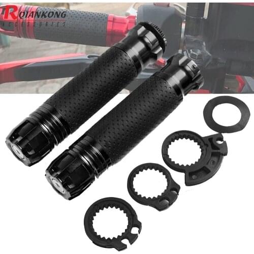 Motorcycles Hand Grip Motorbike Hand Bar Grips Ends Set For Vespa GTS300 790 Supermoto GS1200 SUZUKI GSXR750 GSR600 TL1000S