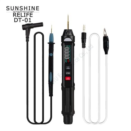 Multimeter 3 in 1 Intelligent Pen-Type RELIFE DT-01 DC AC Resistance Capacitance Multiple Detection LCD Dual Mode Test Meter