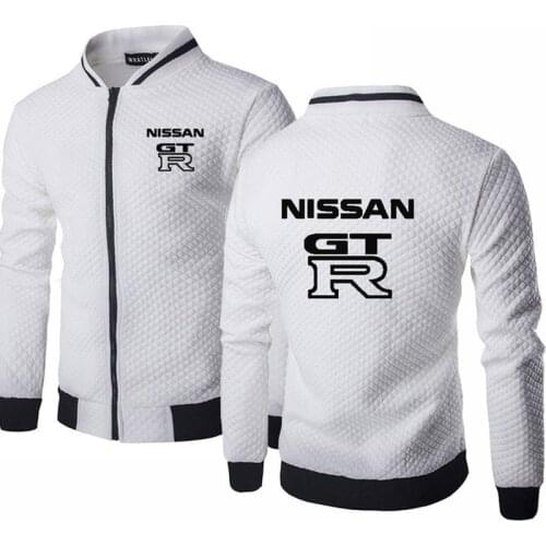 2021Spring Autumn Mens Jacket men for GTR Car Logo Print Sweatshirt High Quality Cotton Mens baseball jacket Tracksuits X