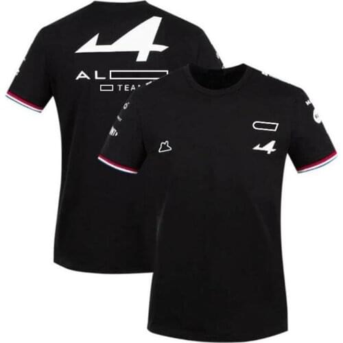 2021 new F1 team short sleeves T-shirt, F1 car quick-drying T-shirt, the same style is customized