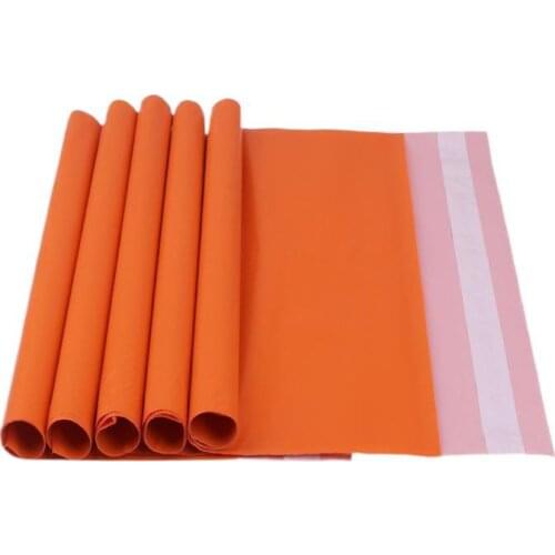 50pcs New Orange 14 Wire Self-Seal Adhesive Storage Bag Matte Material Envelope Mailer Postal Waterproof Bag Packaging Bags