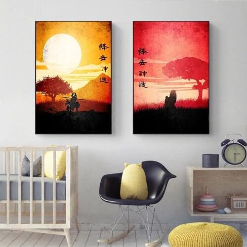 Poster Avatar The Last Airbender Anime Nordic Hd Prints Picture Wall Art Canvas Painting Modern Living Room Home Decor Frame