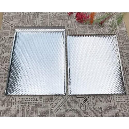 Sliver Self-seal Adhesive Courier Storage Bag Plastic Poly Envelope Mailer Postal Shipping Mailing Bags Closet Organizer 23*29cm