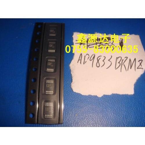 Shipping.100% AD9833BRMZ genuine AD9833 Free chip screen printing D68