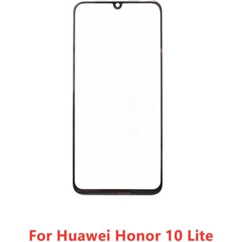 Phone Repair Replace Parts Outer Screen Front Touch Panel LCD Display Out Glass Cover Lens For Huawei Honor 10 Lite