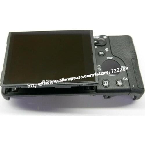 Repair Parts For Sony ILCE-7RM2 A7RM2 A7R II Back Cover Rear Case Assy with LCD Display and Hinge Flex Cable Unit