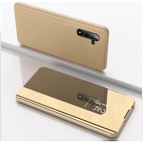 20 pcs For Samsung Note10 Note10 Pro kickstand Flip Mirror Phone Case Cover For Samsung NOTE 9 8 5 4 3
