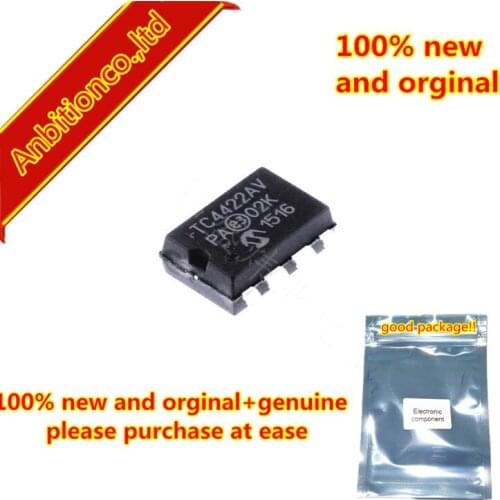 10pcs 100% new and orginal TC4422AVPA TC4422AV TC4422A DIP8 9A High-Speed MOSFET Drivers in stock
