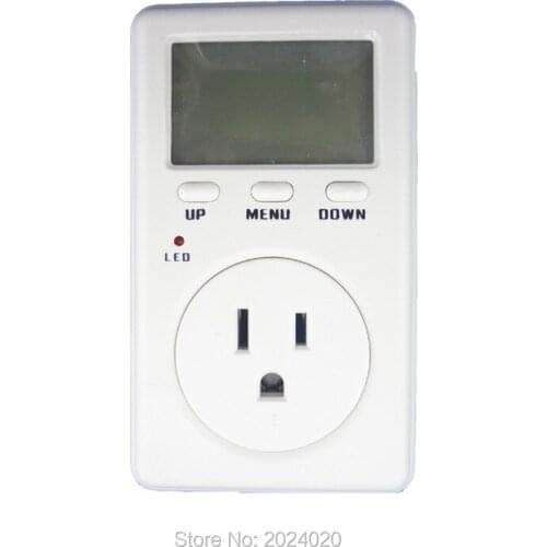 10pcs of USA Plug Ammeter Energy Power Watt Voltage Volt Meter Monitor Analyzer, electrical plug, power plug