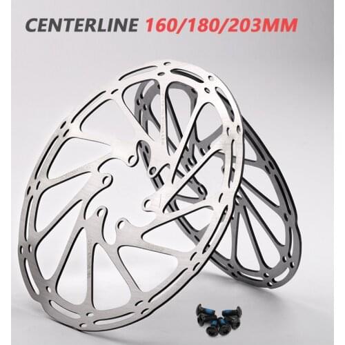 2pcs Sram Bike Brake Rotor Centerline 160mm 180mm 203mm Stainless Steel MTB Road Hydraulic Brake Disc Rotors Centerline