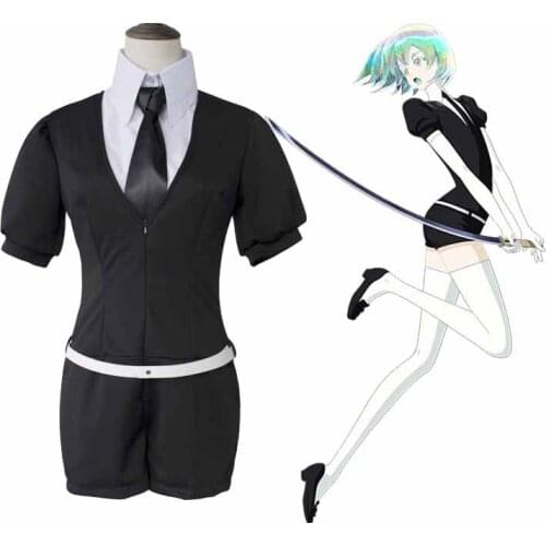 Anime Houseki no Kuni Costumes Phosphophyllite Diamond Bort bodysuit Cosplay Halloween Costumes Accessories Jumpsuits