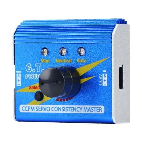 HOBBYMATE GT Power CCPM Servo Consistency Master 3Modes Digital Servo Tester ESC Tester Multi Tester for RC Plane Car Boat