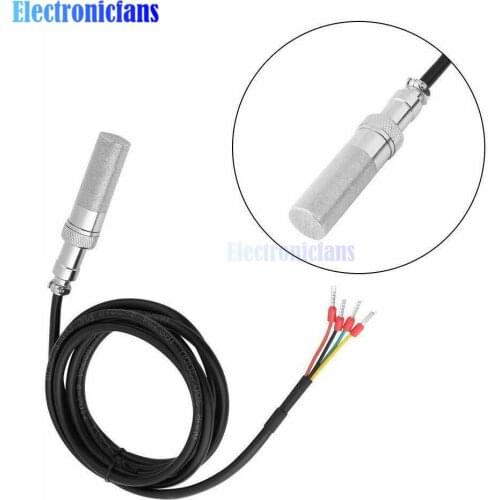 Soil Temperature Humidity Sensor SHT10 SHT20 Sensor Probe Agricultural Greenhouse Soil Moisture Sensor Dustproof Sensor Shell