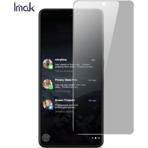 For Samsung Galaxy A72 4G 2021 Tempered Glass IMAK Privacy Screen Protector Glue Front Film for Samsung A52 Glass A 52 72 5G