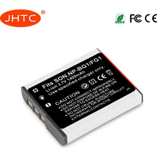 NP-BG1 Battery /NP-FG1 1400mAh Camera Batterie For SONY Cyber-shot DSC-H3 DSC-H7 DSC-H9 DSC-H10 DSC-H20 DSC-H50 DSC-H55 DSC-H70