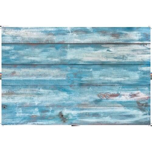 Blue Wood Backdrops For Photography Planks Board Photographic Backgrounds For Photo Studio birthday celebration backdrop