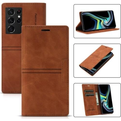 Magnetic Card Filp Leather phone case for Samsung Galaxy A52 5G A32 A42 A72 A02 A02S A82 A22 A12 A21S A81 A91 A50 A71 A70 Cover