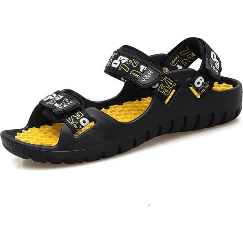 Summer Sandals Men Fashion Designers Sandalias Beach Shoes Mens Shoes Causal Shoes Outdoor Roman Slippers