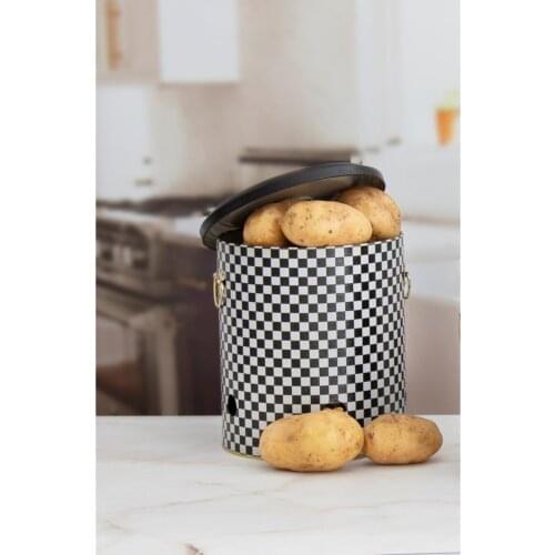 Metal Potato-Soğanlık 9 Lt - Ø 225x240mm, 9 L