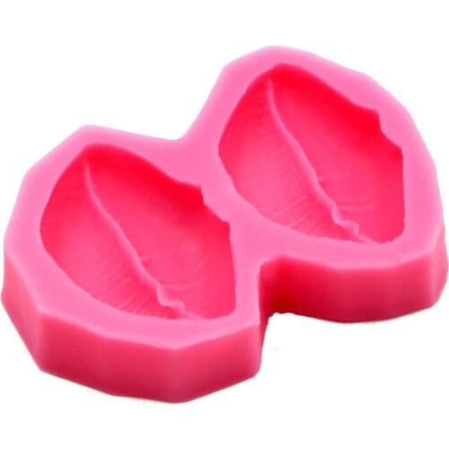 Moldes De Silicone Rendas Para Bolo Foodgrade 3D Silicone Lips Cake Mold Cake Decoration Fondant Soap Moldes