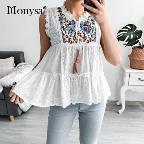 Monysa Womens Summer Shirts