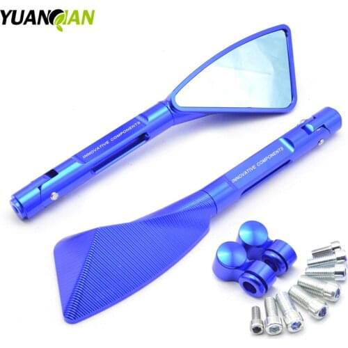 Moto Aluminum CNC motorcycle Side mirror rearview accessories Fits For Honda CBR 600 F4i 929 954 RR F1 F2 CB300F 500F Hurricane