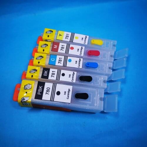 Refillable ink cartridge PGI-780 CLI-781XL PGI-780XL for PIXMA TS707/TR8570/TS8170/TS8270/TS9170