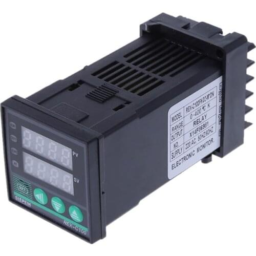 PID Digital Temperature Controller REX-C100(M) 0 To 400 Degree K Type Relay Output