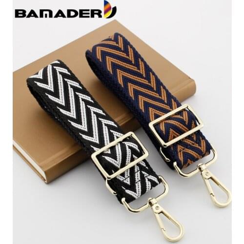 BAMADER Adjustable Bag Strap Belt O Bag Handle Strap For Women Removable DIY Rainbow Crossbody Accessories Canvas Shoulder Strap