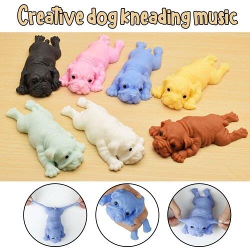 Vent Puppy Dog Pig Pinches Music Vent Sharpei Dog Vent Dumpling Small Animal Childrens Decompression Toy