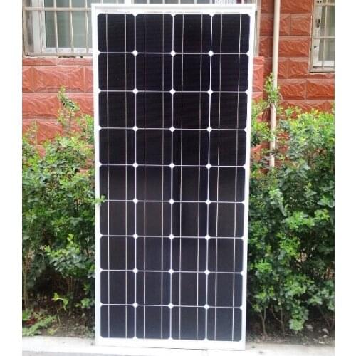High Quality 100W 18V monocrystalline silicon Solar Panel Used For 12V photovoltaic Power Home Diy Solar System Factory Supply
