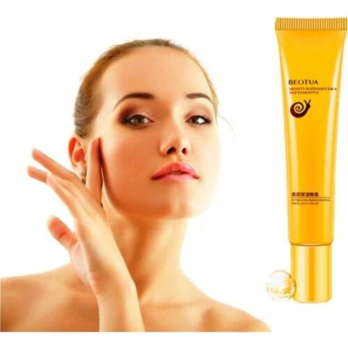 Tighten Eye Pouch Collagen Snail Cream Anti Wrinkle Eye Bag Anti Puffiness Dark Circles Fat Granule Moisturizing Eye Creams 20g