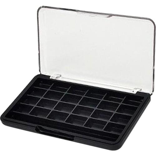 24 Grids DIY Empty Eyeshadow Palette Pallet Blusher Lipstick Powder Holder Case