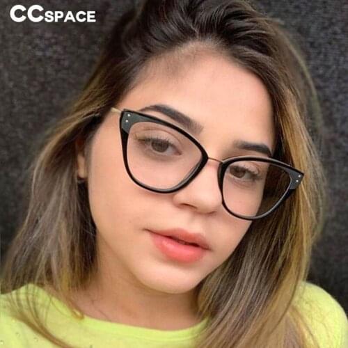 48305 Anti Blue Light Optical Glasses Frames Retro Rivet Men Women Fashion Computer Eyeglasses