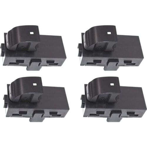 4X Power Window Switches Rear Driver& Passenger L+R Side for Chevy GMC