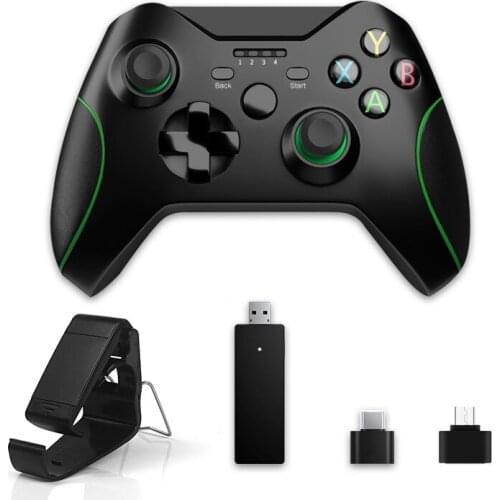 2.4GHz Wireless Gamepad Joystick Control For XBox One Controller For Win PC For PS3/Android smartphones Controller