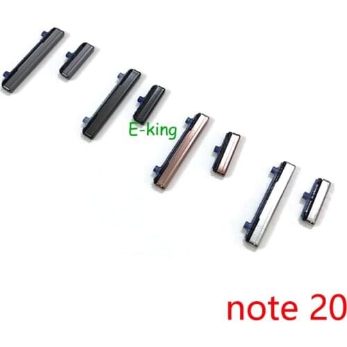 For Samsung Galaxy Note 20 Ultra Phone Housing Side Key Power Volume Button