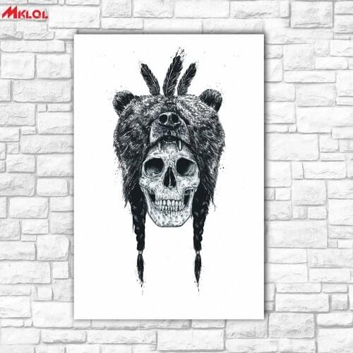 Large Wall Art, dead shaman ,Restaurant study Bedroom Decor Wall oil Painting Print Nice wall picture for living room no frame