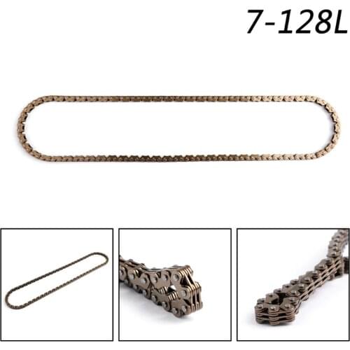 Artudatech Timing Cam Chain 128 Link For Kawasaki KFX400 KLX400 Suzuki DRZ400 LTZ400 12760-29F01Motorcycle Accessories Parts