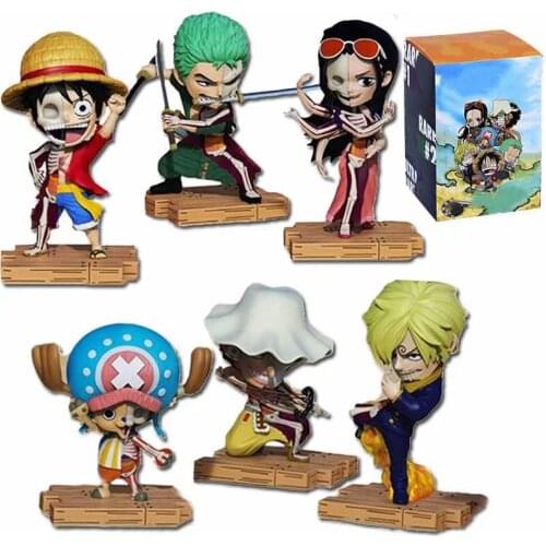 6 Styles ONE PIECE Action Figure Half Planed Model Toys