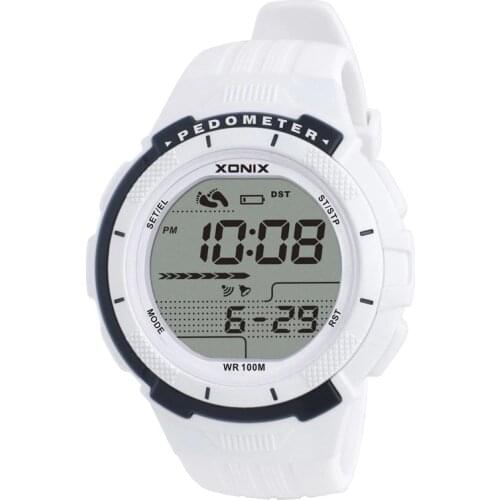 Hot!!! Pedometer Calories Women Sports Watches Waterproof 100m Digital Watch Running Swimming Diving Wristwatch Montre Femme