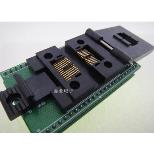 IC51-0242-295-5 SSOP24/DIP 1.0MM IC testing seat Test Socket test bench Burn-in Socket Programming seat Wholesale New