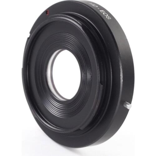 Mount Adapter for Canon MD/MC lens to EF 7D 5DIII II 1200D 700D 750D 1D Mount Adapter with Glass+Caps