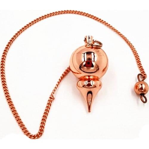 Pendulum For Dowsing Metal Charm Jewel Divination Reiki Healing Spiritual Wicca Women Men Amulet Screw Shape Pendule Radiestesia