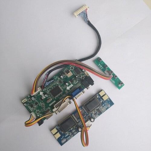 Kit for LM190E08-TLA1 Controller board M.NT68676 DIY LVDS 4 lamps HDMI Driver 19" 30pin 1280X1024 Screen Panel VGA DVI