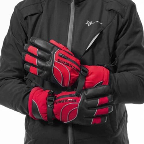 ROCKBROS -35 Degree Winter Waterproof Ski Gloves Snowmobile Snowboard Gloves Snow Sport Handwear Hiking Cycling Skiing Gloves