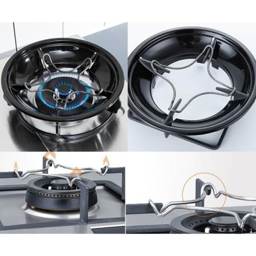 Kitchen Pan Stand Support Pot Chrome Plated Stainless Steel Gas Hob Accessories Cooking Coffee Maker Stove Top