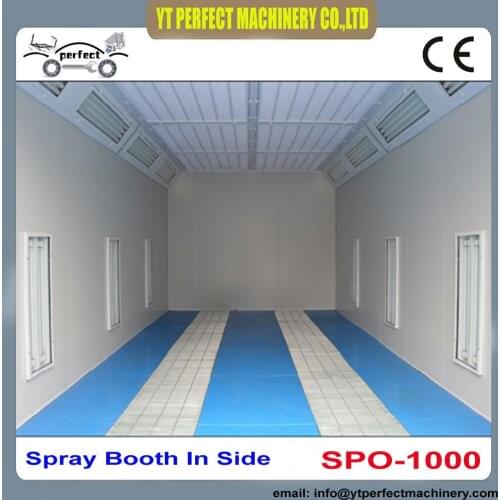 Spray booth SPO-1000 CE approved high quality car paint booth