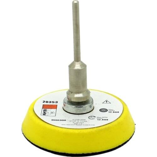 2" Mix Grit Sander Disc Sanding Polish Polishing Pad Backer Plate 3mm Shank fit Electric Grinder Rotary Tool