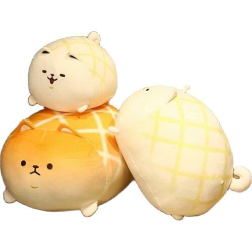 8pcs mini avocadoplush toy in a Bag Pillow Stuffed Rabbit Corgis Dog pudding Snacks stuffed toy in a Cushion throw pillow